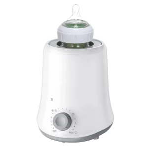 Kisdream Milk Warmer Multifunctional Baby Bottle Warmer Fast Heat Auto Shut Off Food-grade PP Stainless Steel Materials US Plug