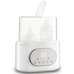 10-in-1 Baby Bottle Warmer Dual Fast Heating with Timer